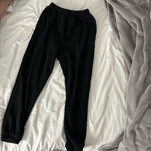 Zara black jogger sweater pants